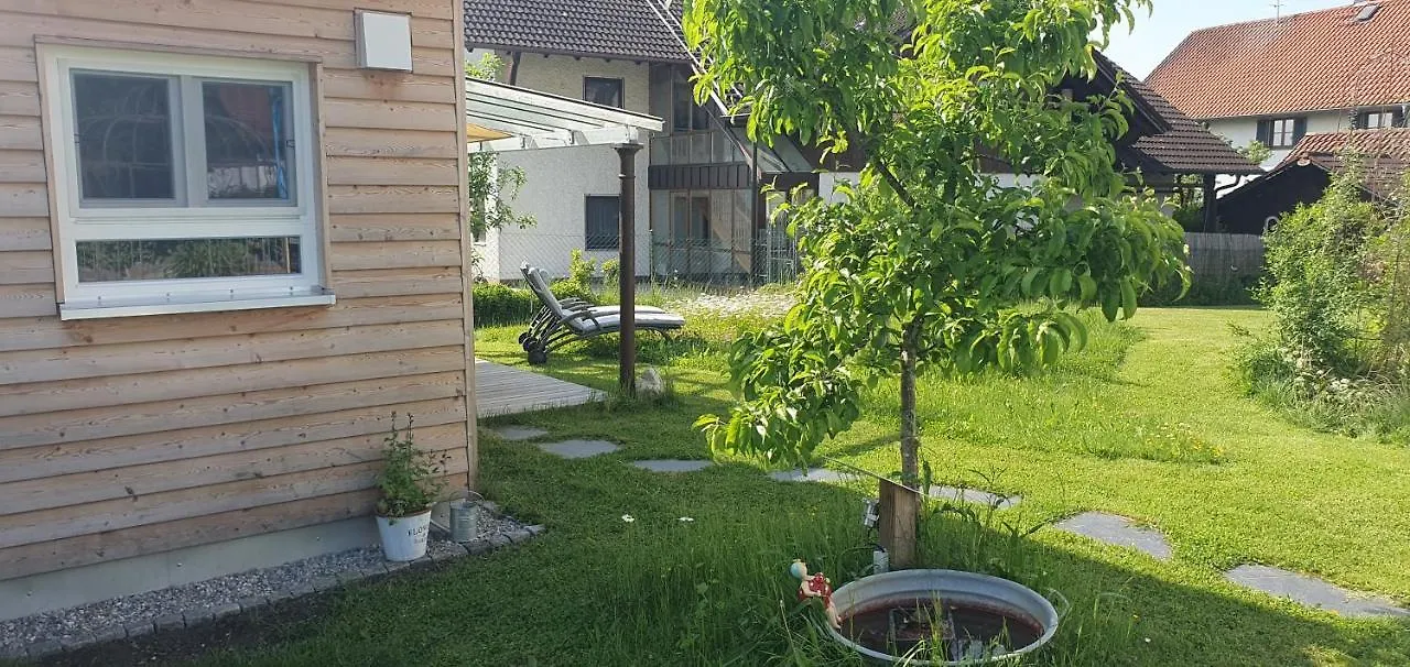 شقة Haus Mit Stilvoller Ferienwohnung Und Tiny House Nahe Ammersee Fuer 2-6 Personen غيلتيندورف